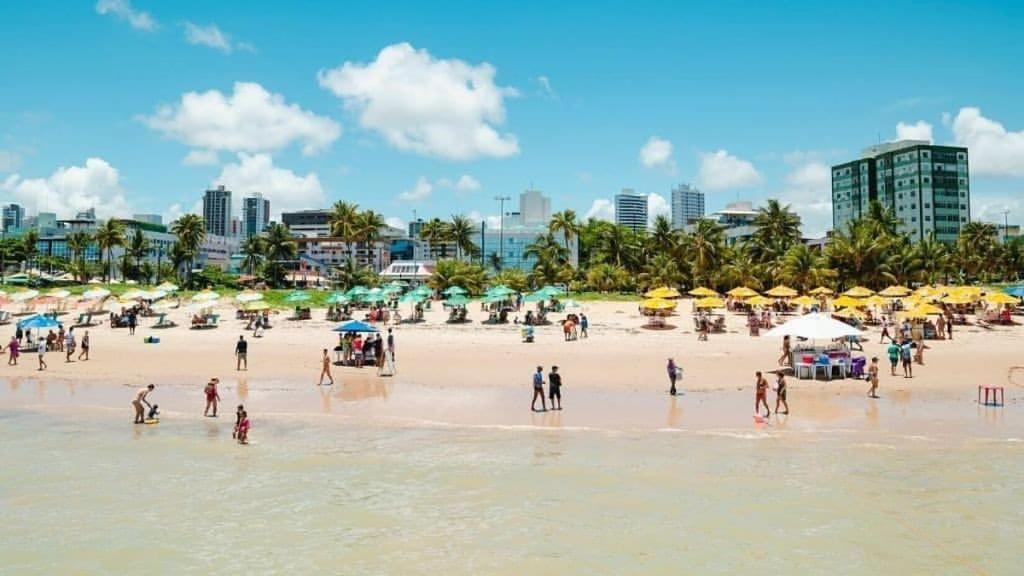 Apartamento Flat Beira Mar Em Tambaú - Jp João Pessoa Exterior foto